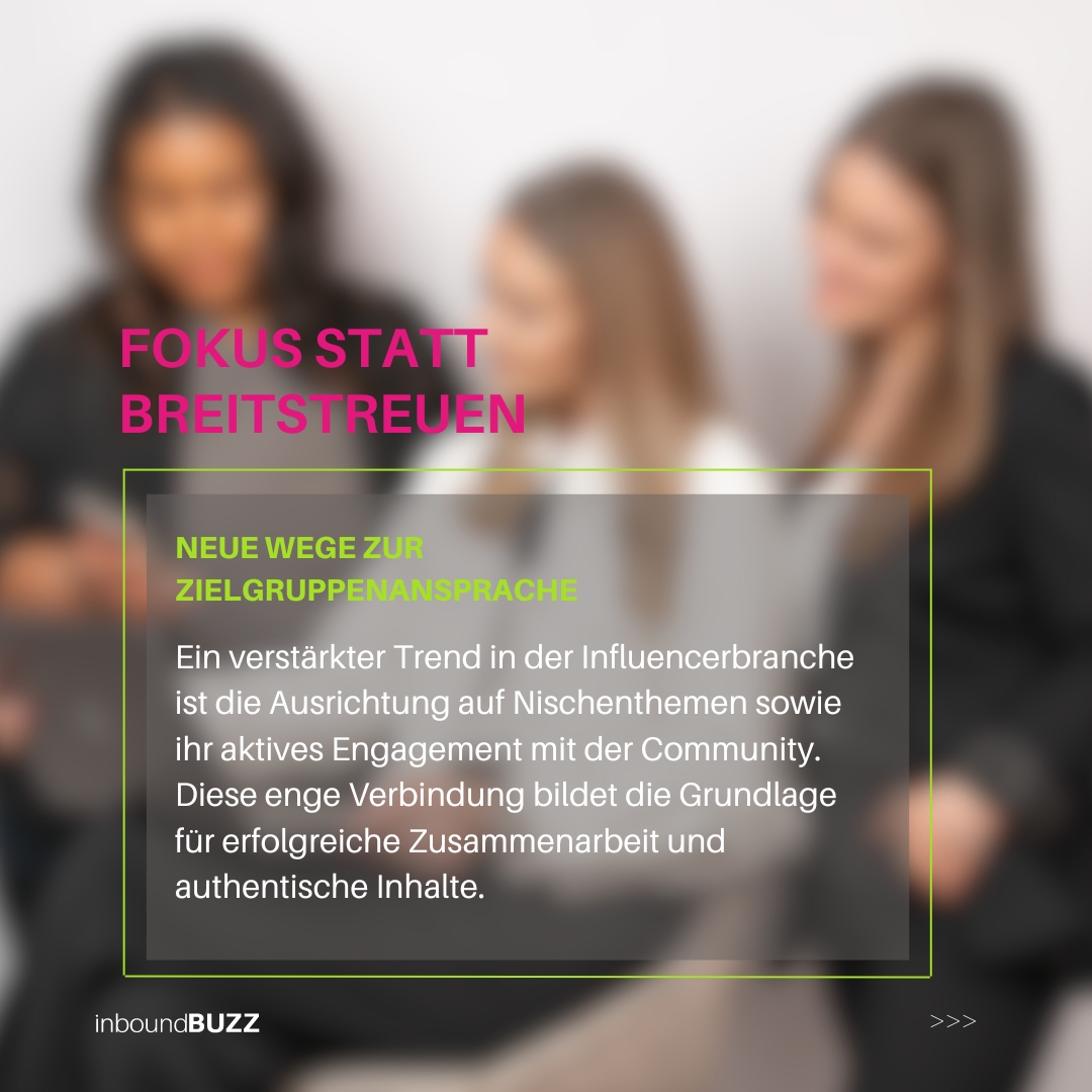 Online Marketing Stuttgart, Marketing Spezialisten, Marketing Manager, inboundBUZZ, Influencer State of the Art, News 2024